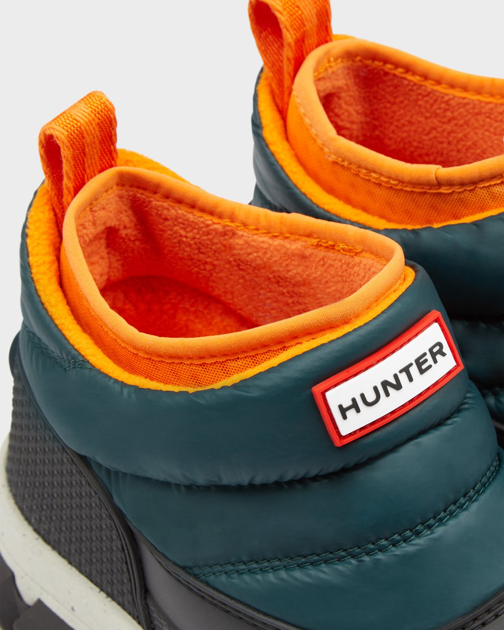 Women Hunter Original Insulated Ankle | Snow Boots Green/Grey | NZ-59084-WFIM